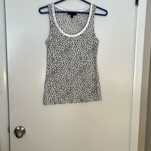 Black and White Sleeveless Top XS
